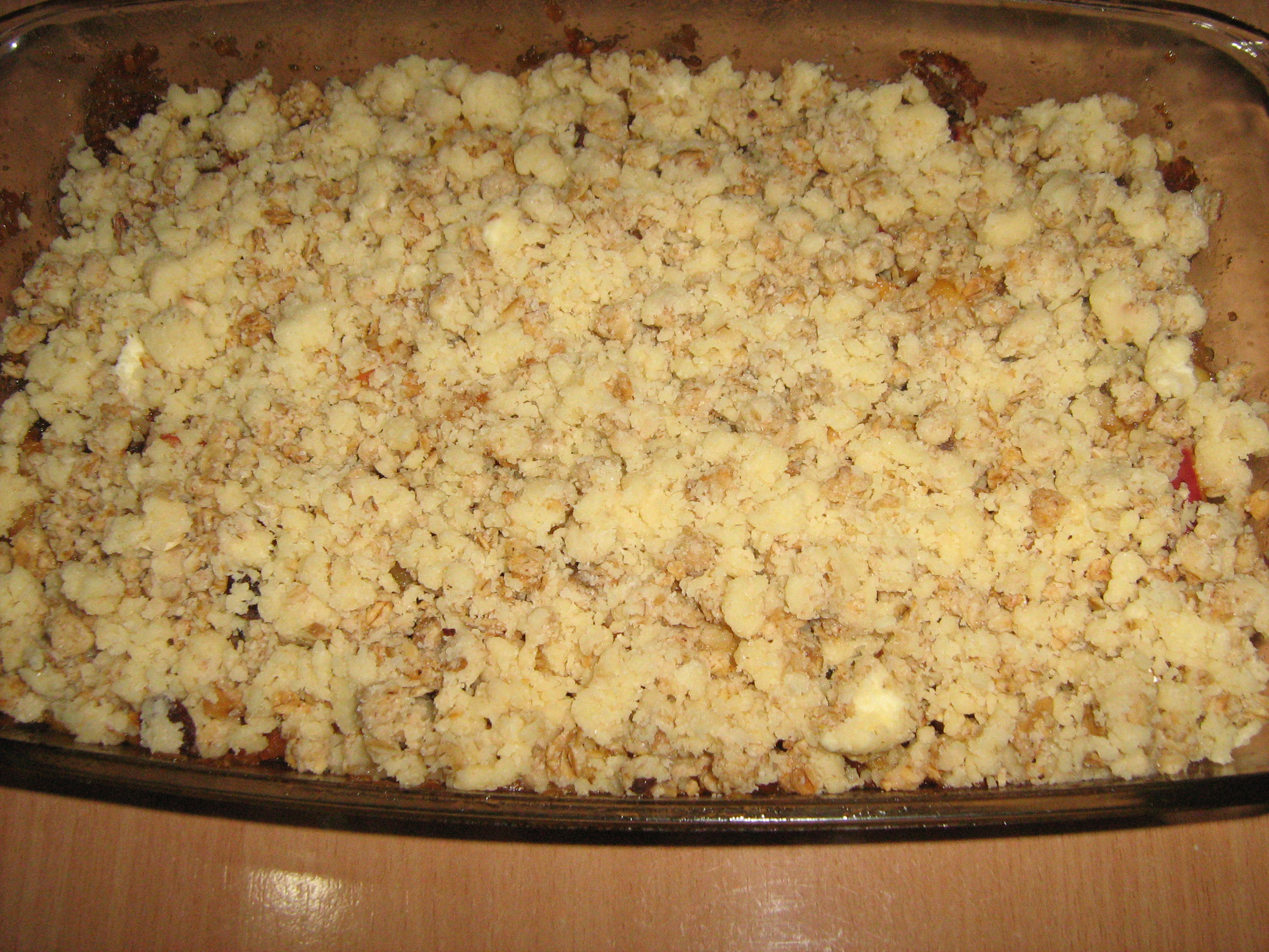 Crumble de mere