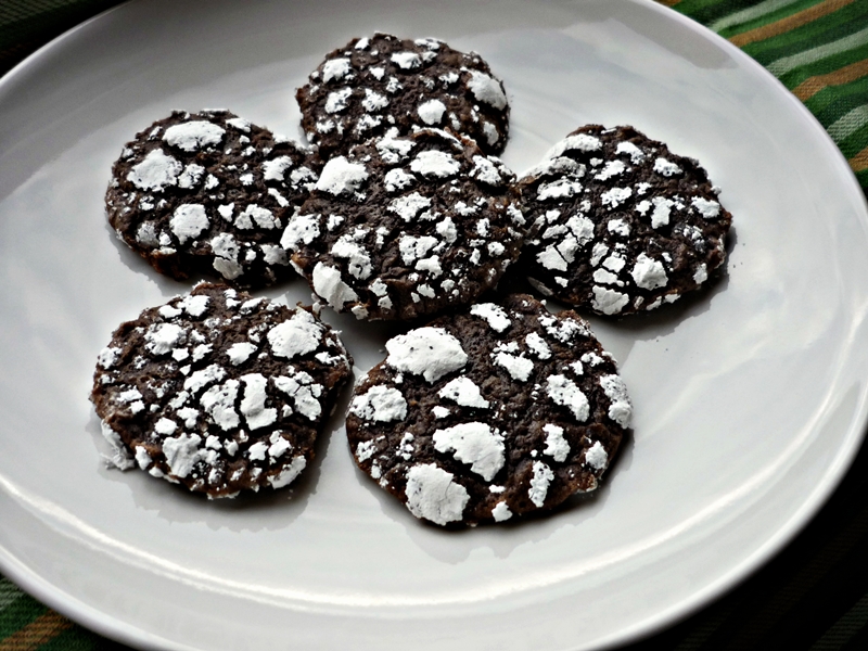 Chocolate Crinkles/Biscuiti crapati