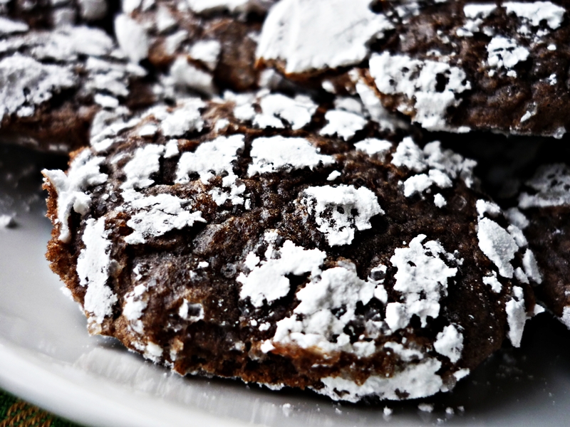 Chocolate Crinkles/Biscuiti crapati