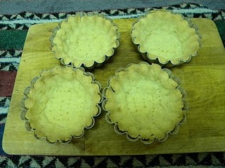 Tarte cu crema de vanilie