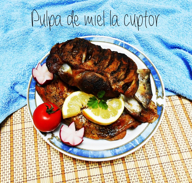 Pulpa de miel la cuptor