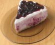 Cheesecake cu dulceata de afine (fara coacere)-10