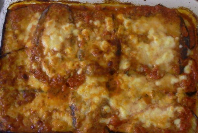 Parmigiana de vinete