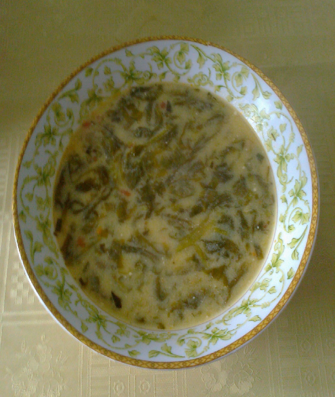 Ciorba de salata verde