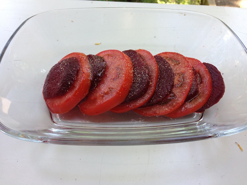 Salata de rosii cu sfecla