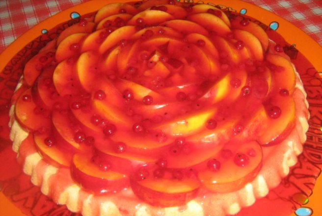 Tarta de fructe cu gelatina