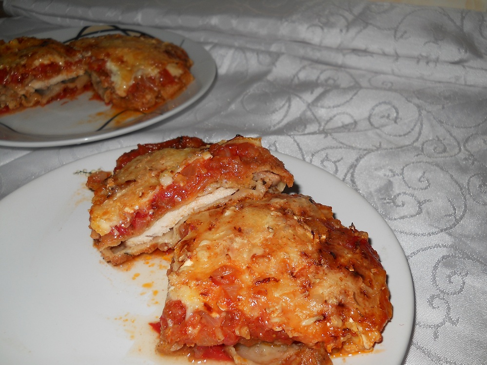 Pui parmigiana