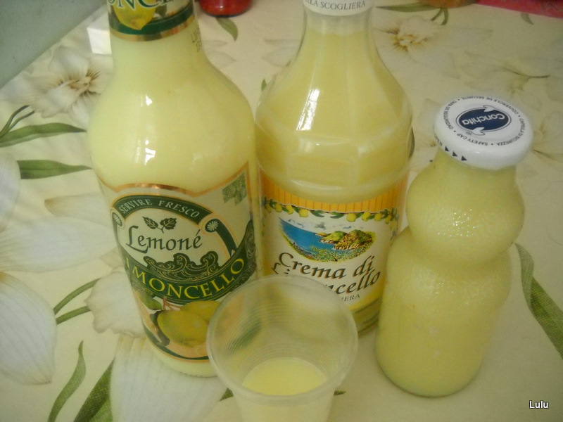 Crema de limoncello