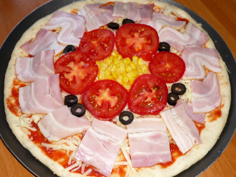 Pizza din blat cu susan