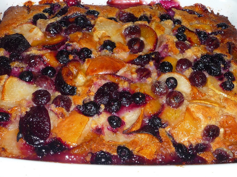 Cobbler cu fructe