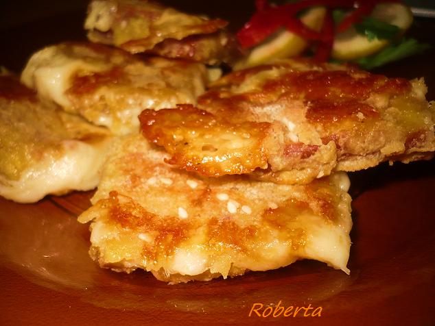 Cascaval in crusta de alune la cuptor