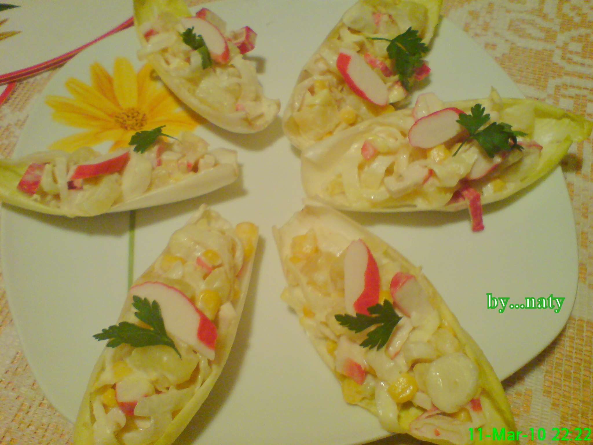 Salata de andive cu surimi