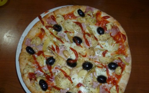 Pizza Capriciosa rapida