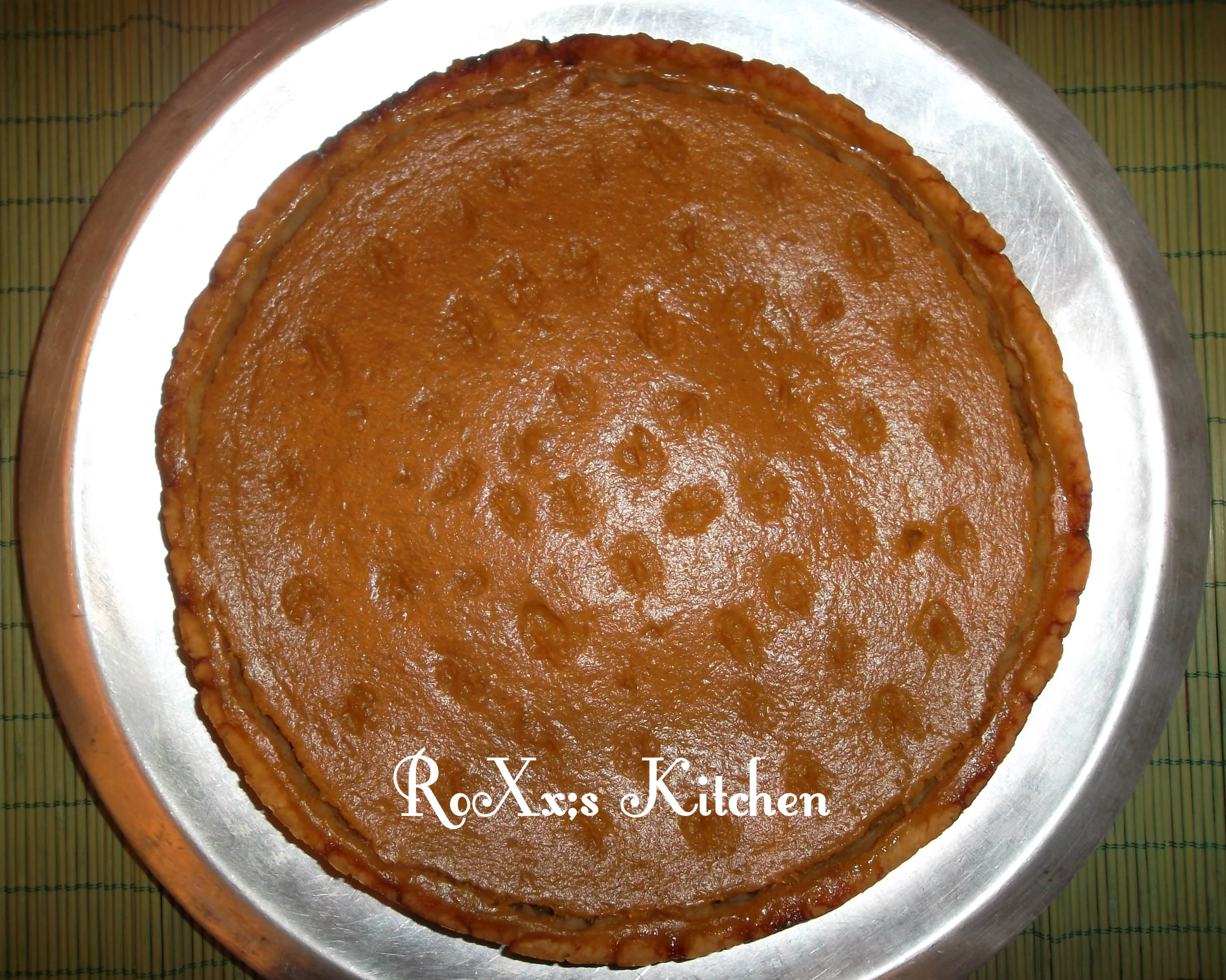 Tarta americana cu dovleac ( American Pumpkin Pie )