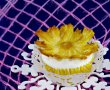 Cupcakes cu mascarpone si flori din ananas-1