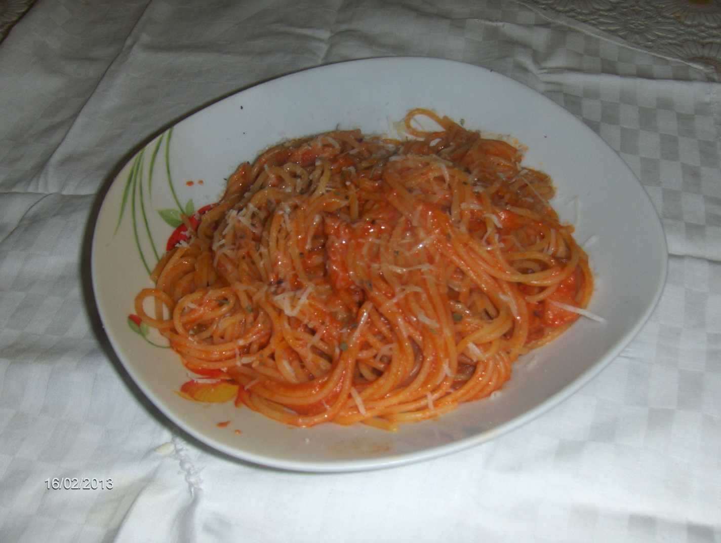 Spaghetti all'amatriciana