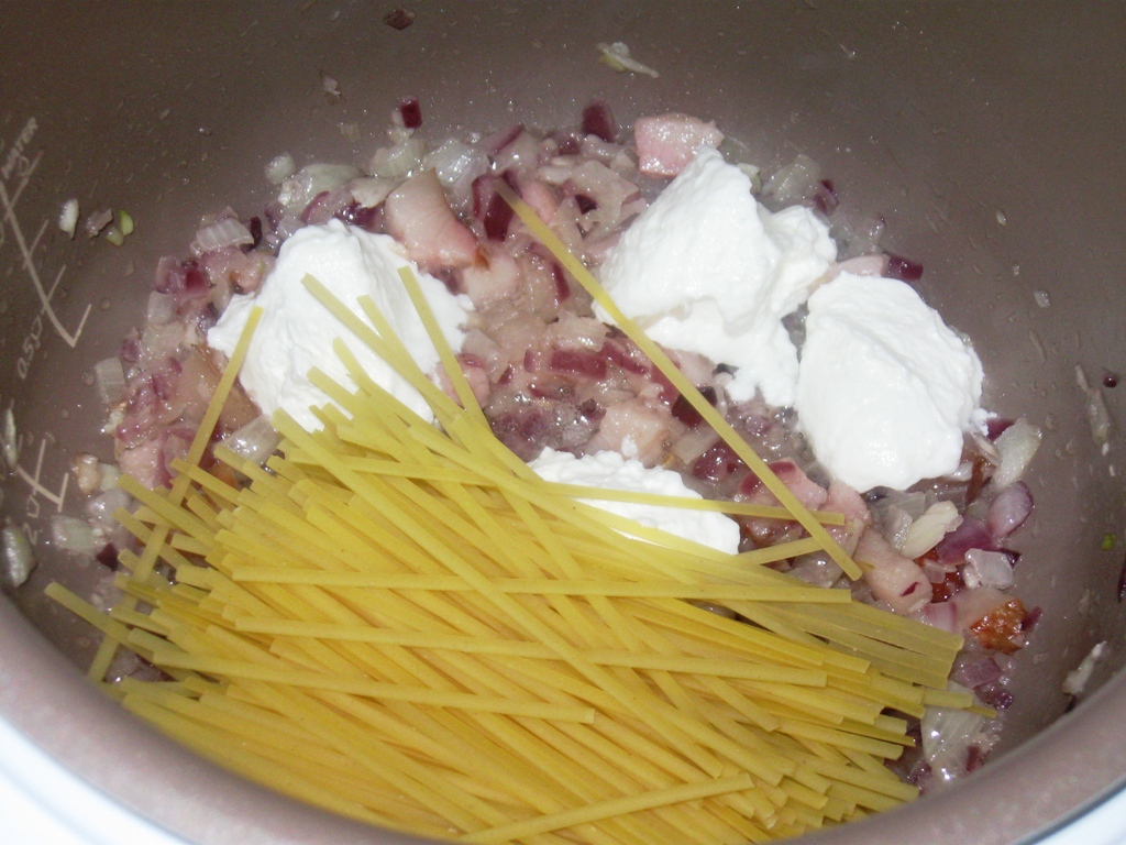 Spaghete Carbonara - Philips Multicooker