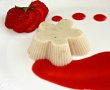 Panna Cotta cu sos de capsuni (vegan)-5