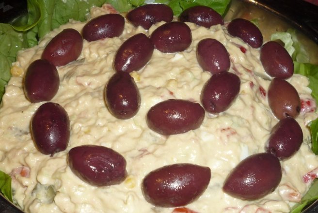 Salata de ton cu maioneza