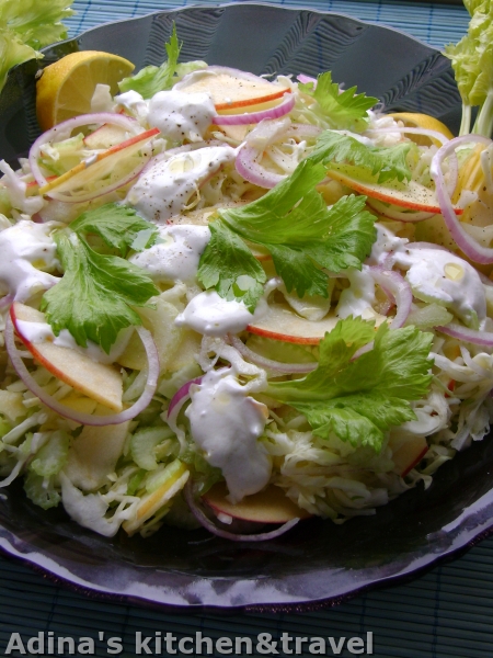 Salata de telina Apio si mere