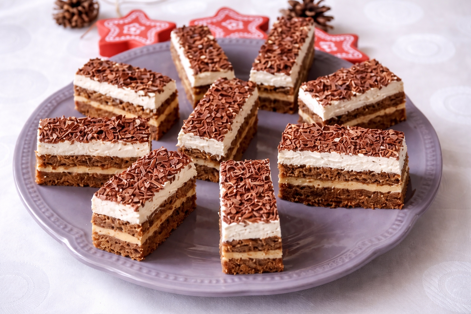 Desert prajitura cu crema de cafea