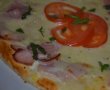 Pizza cu mozzarella, sunca si ciuperci-7