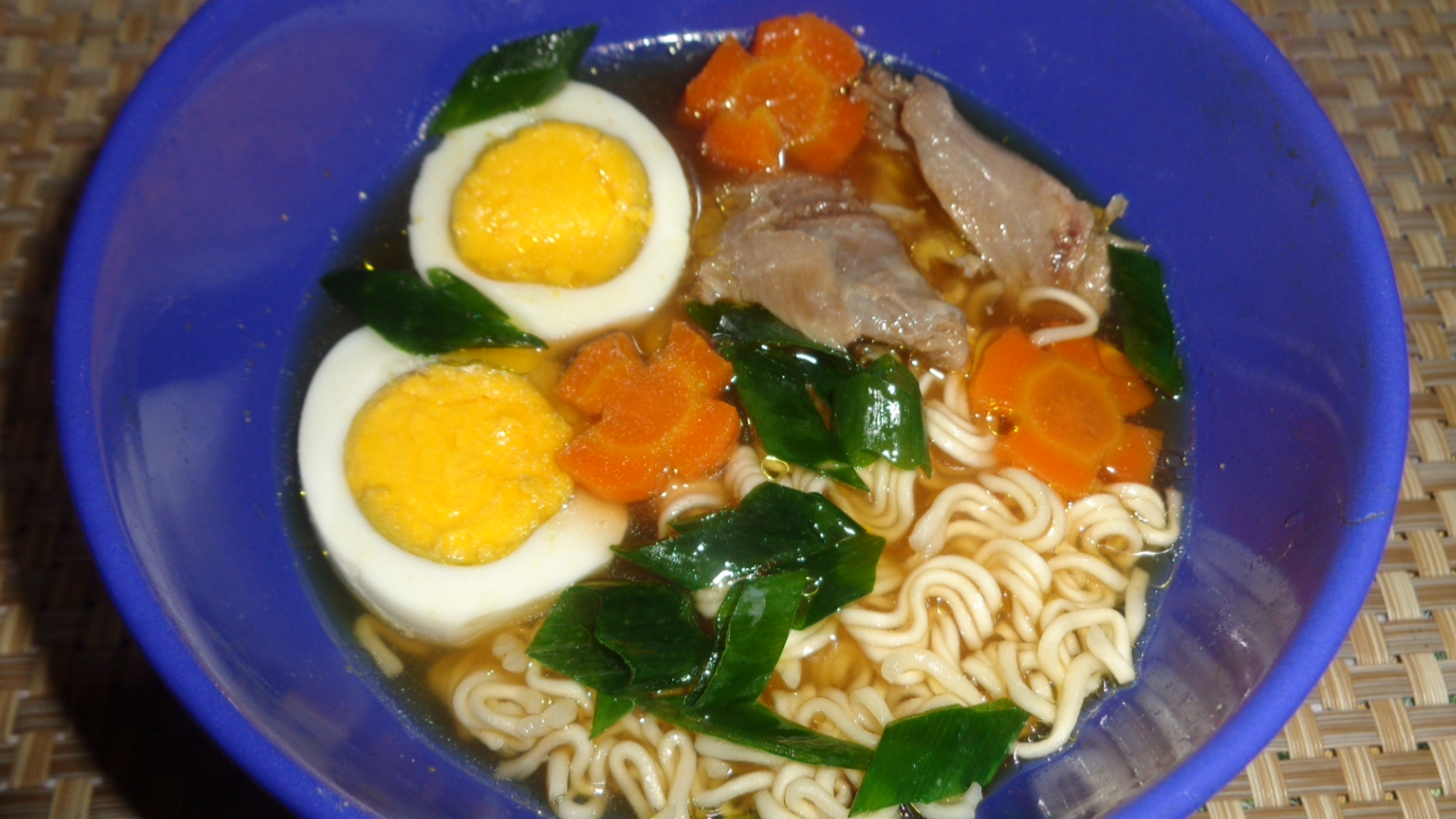 Ramen  cu carne de rata (supa  japoneza)