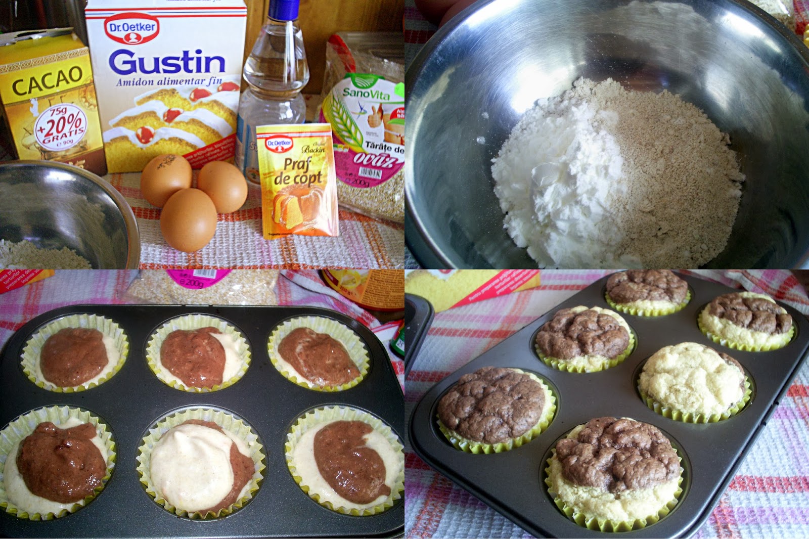 Cupcakes cu ciocolata - Dukan