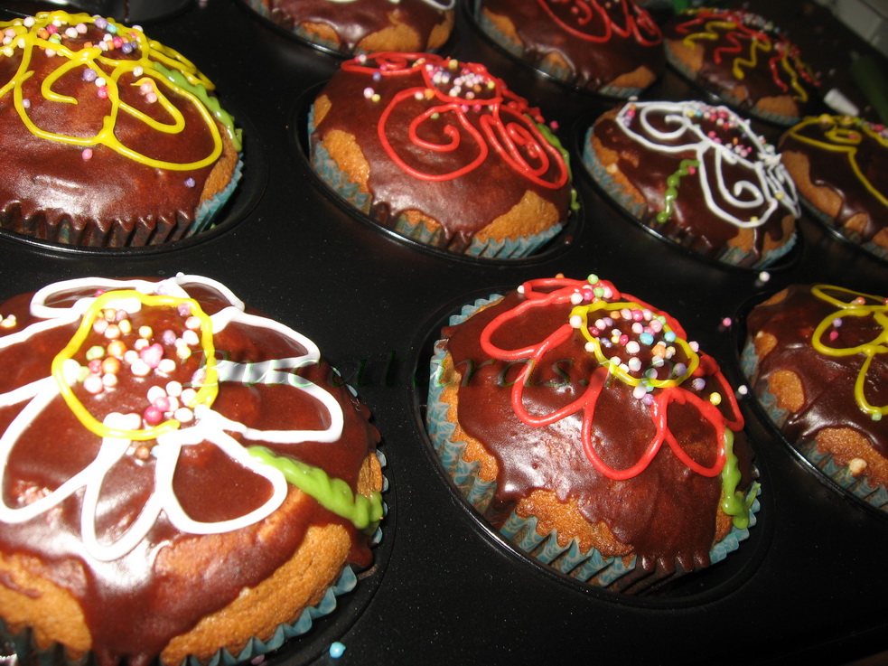 Cupcakes cu nutella