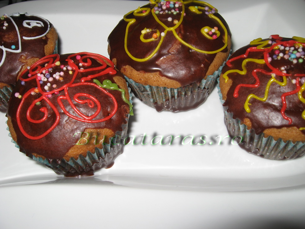 Cupcakes cu nutella