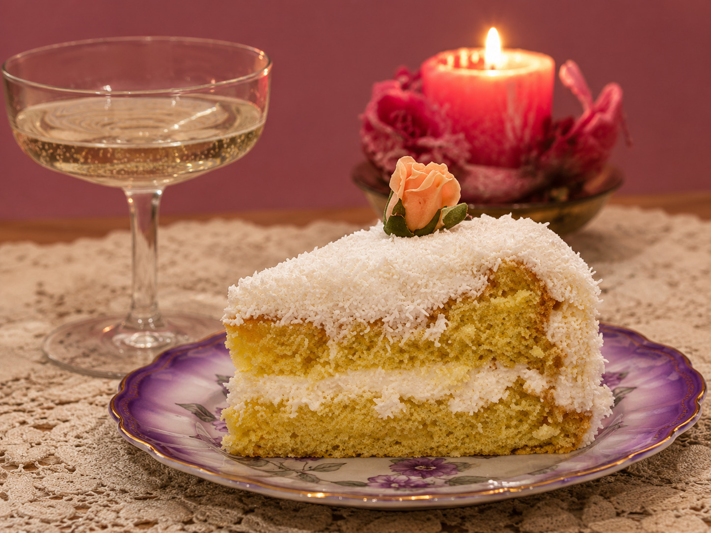 Tort cu mascarpone si nuca de cocos (reteta video)