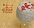 Budinca de chia cu apa de trandafir-0