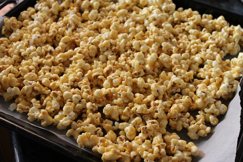 Popcorn caramel