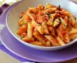 Penne cu legume si sos provensal-6