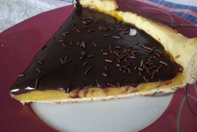 Tarta cu crema de portocale si ciocolata