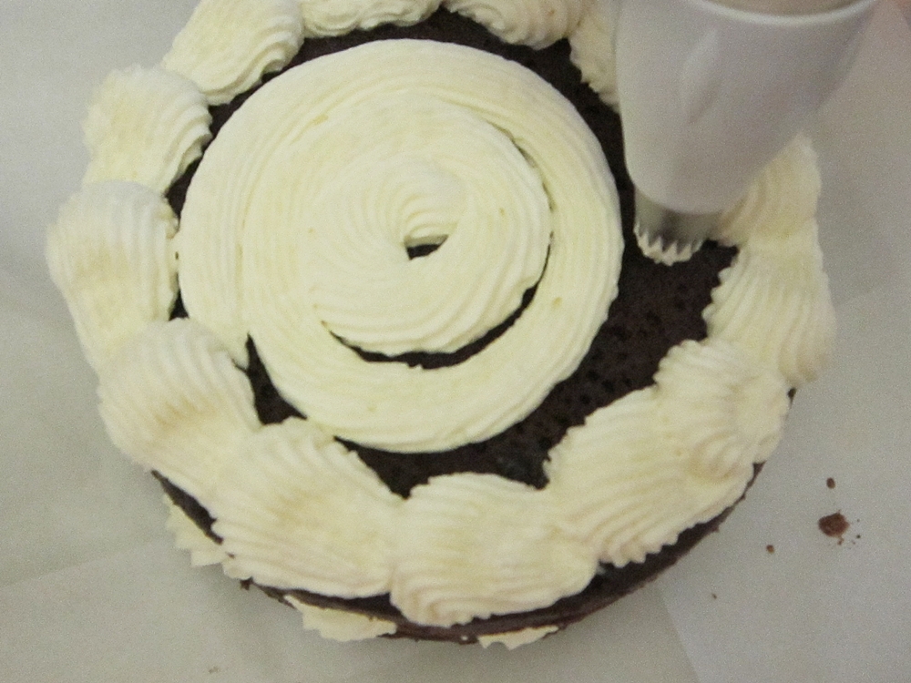 Tort cu rodie si crema de mascarpone