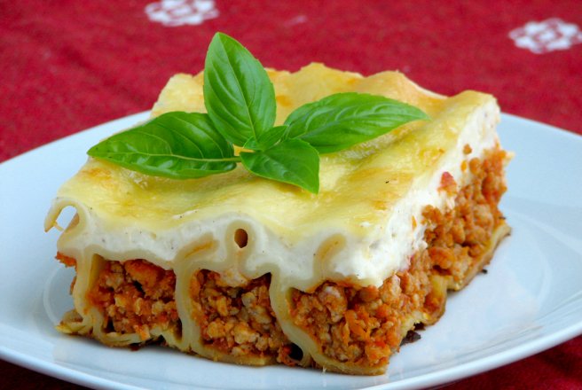 Cannelloni cu carne de curcan