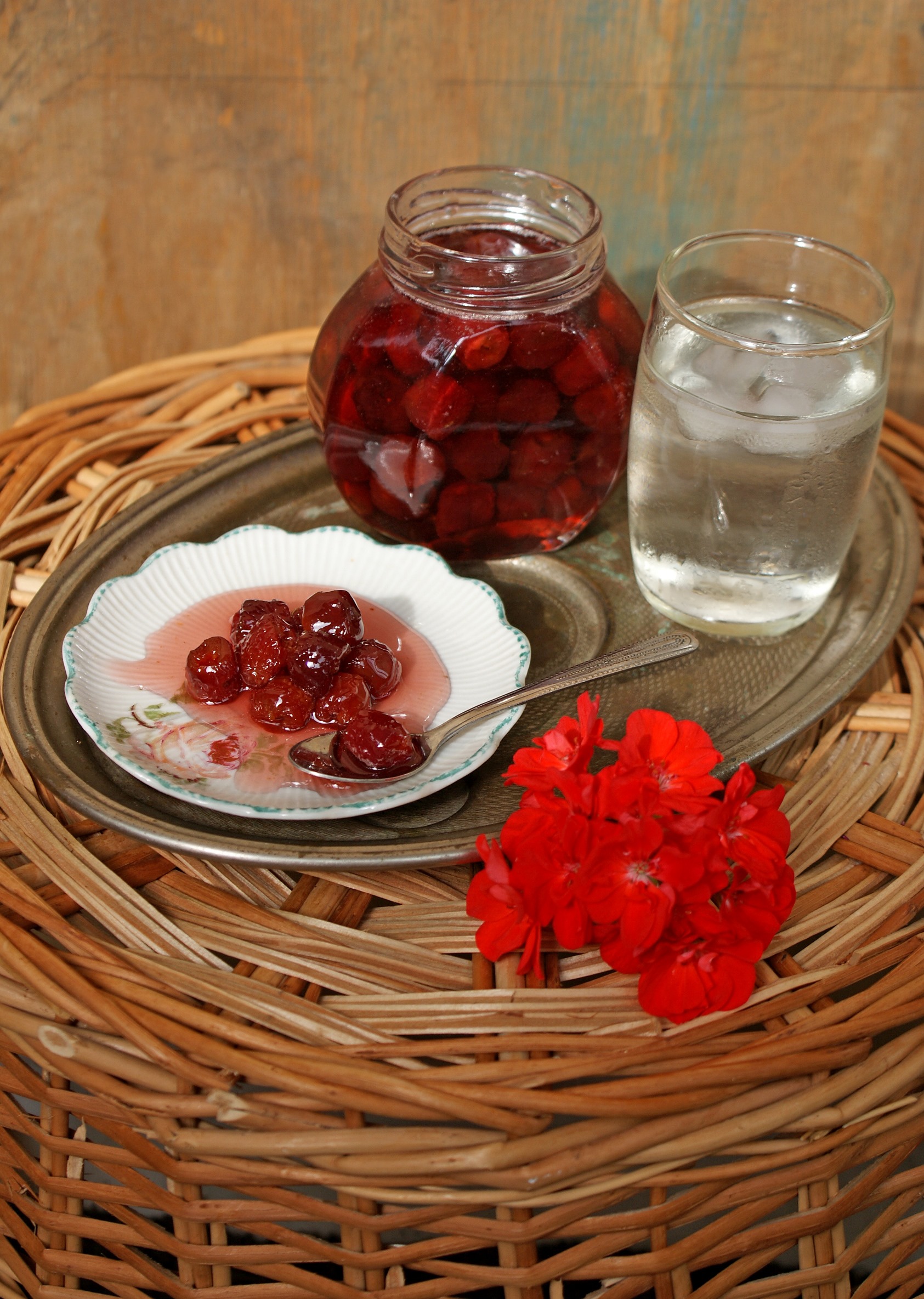 Dulceata de cirese in sirop de zahar