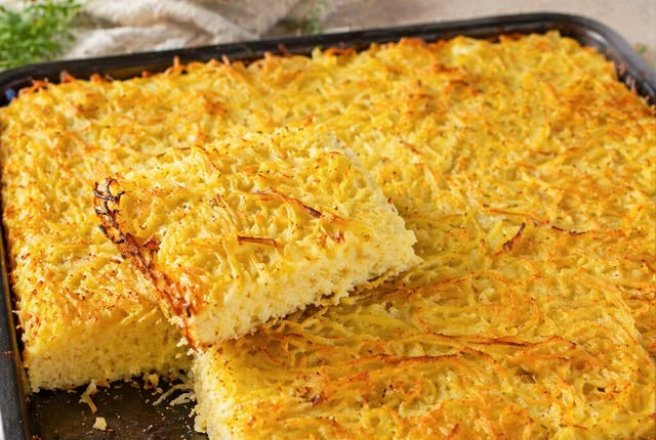Spaghete cu branza (la cuptor)