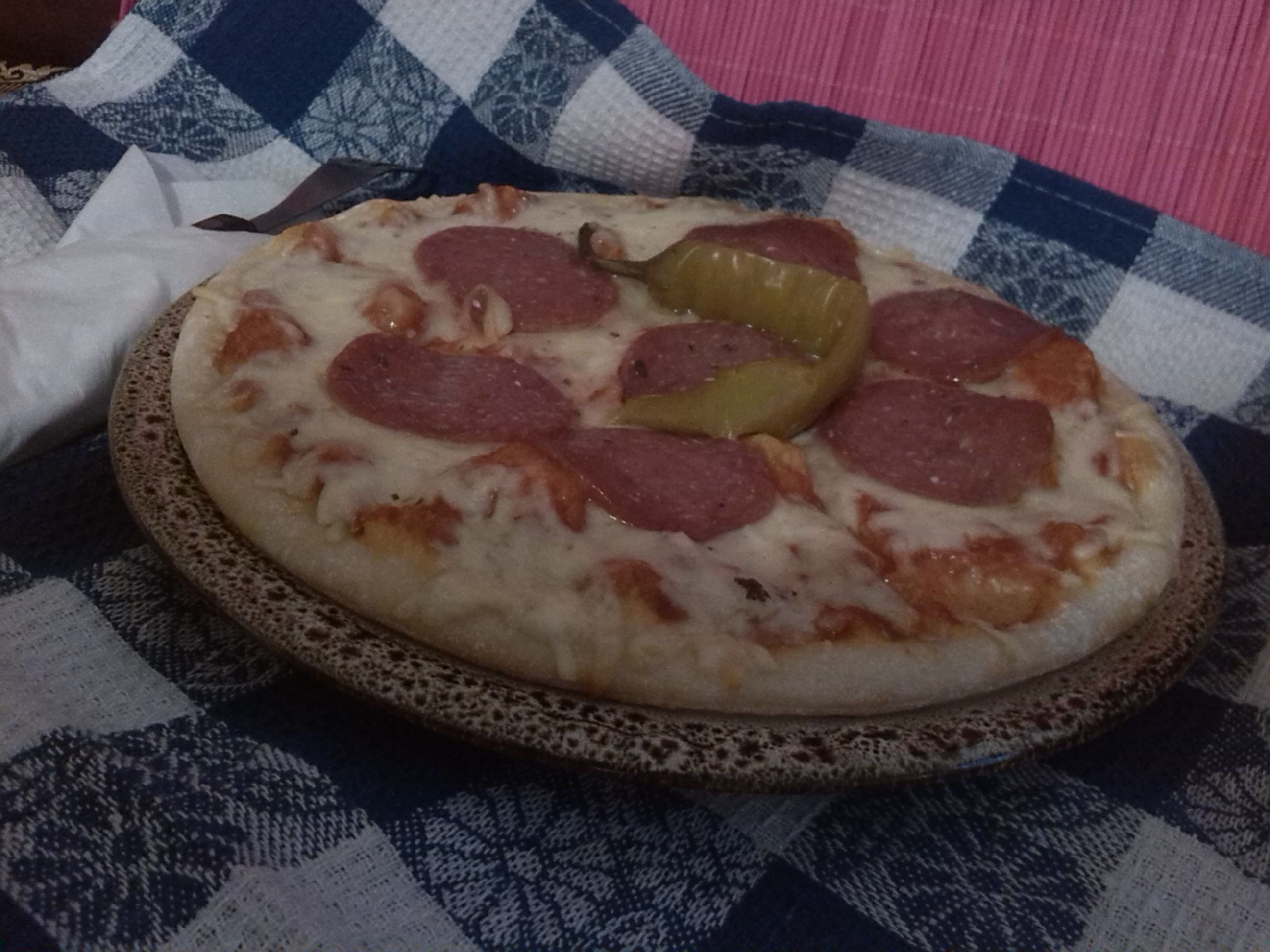 Pizza salami