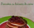 Mini pancakes cu dulceata de visine-0