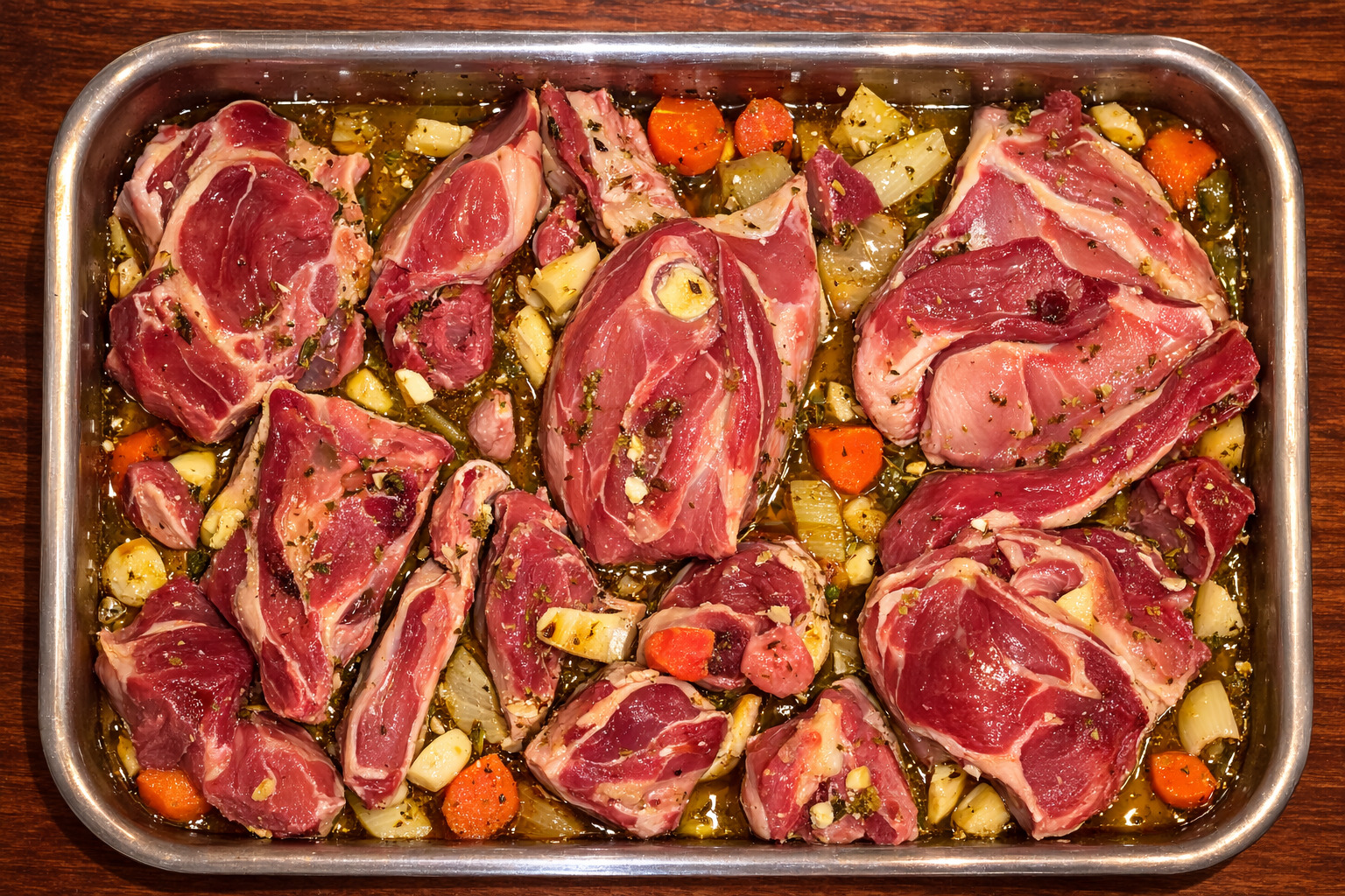 Friptura de miel marinata la cuptor