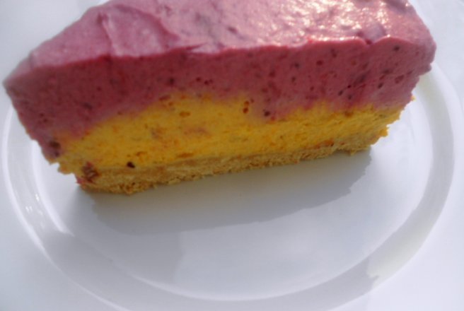 Cheesecake cu dovleac si fructe de padure