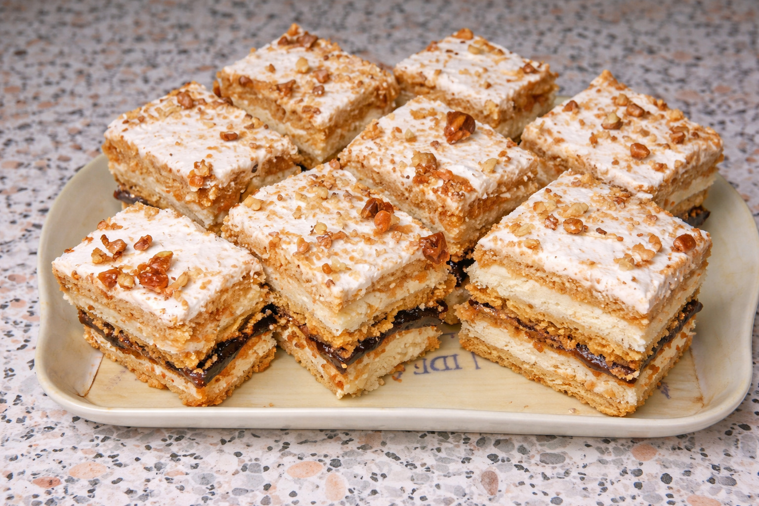 Desert prajitura in foi