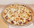 Tarta cu gutui, crumble si fulgi de migdale-4