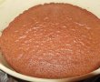 Tort cu crema de vanilie si ganache de ciocolata alba-3