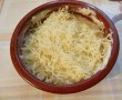 Gratin de piure cu vita, porc si mozzarella-4