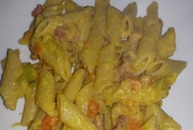 Carbonara cu dovlecel si morcov