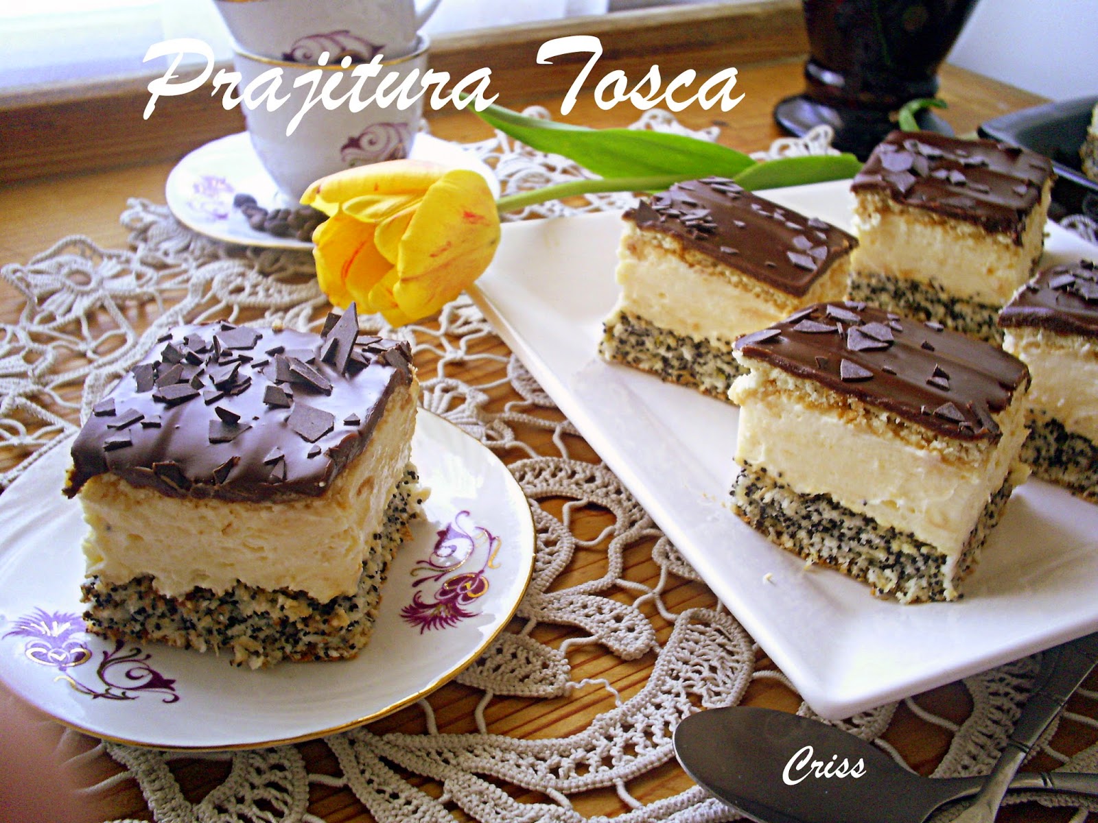 Desert prajitura Tosca