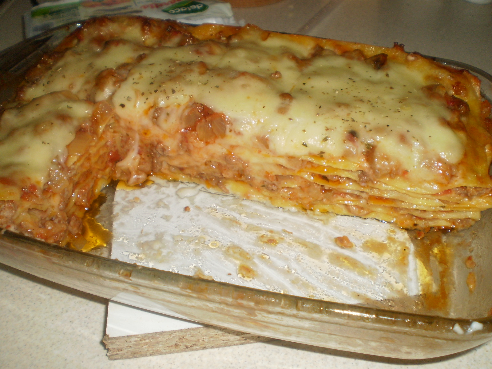 Lasagna cu carne tocata